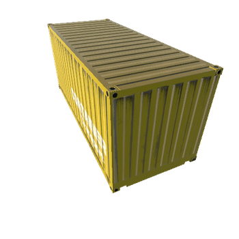 Container Written Yellow